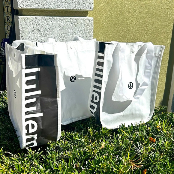 lululemon athletica Handbags - Lot of 3 Lululemon reusable totes